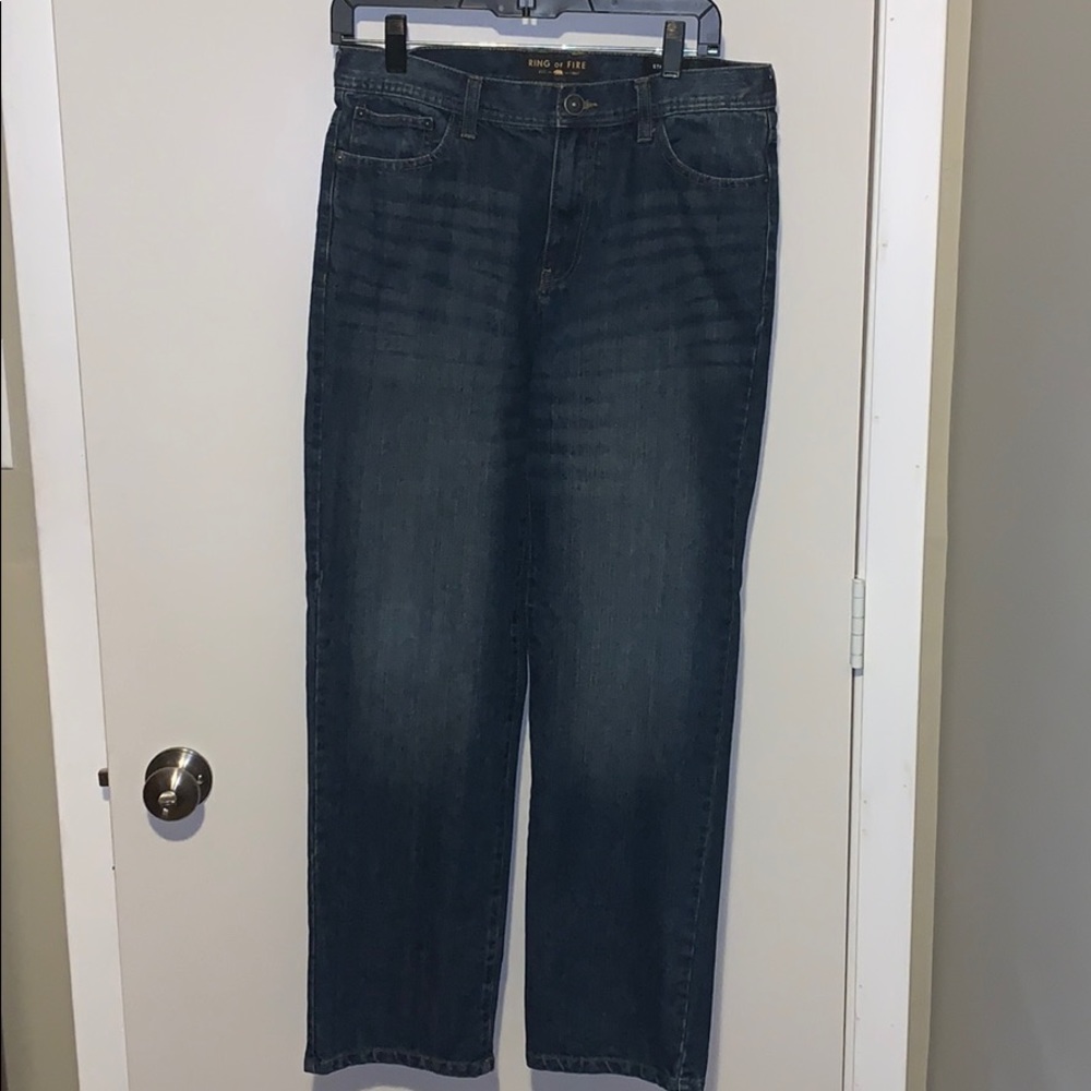 Boy’s blue jeans